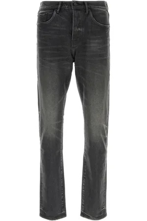 Purple Brand Jeans, Herre, Sort, W33, Uld, Dobbelt Dyppekåbe Jeans