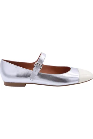 Bibi Lou Sko, Dame, Grå, 38 EU, Elegant Ballet Flats til Kvinder
