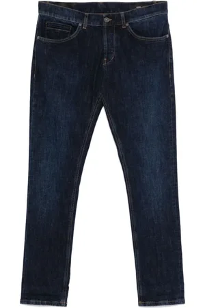 Dondup Jeans, Herre, Blå, W33, Uld, Stilfulde Denim Jeans