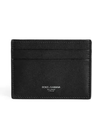 Dolce & Gabbana Tilbehør, Herre, Sort, ONE SIZE, Læder, Sort Læder Clutch Taske