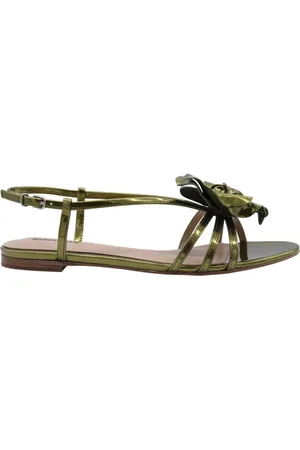 Lola Cruz Sko, Dame, Grøn, 40 EU, Turkis Stropløse Sandaler