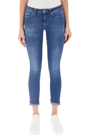 Dondup Jeans, Dame, Blå, W25, Monroe Bukser