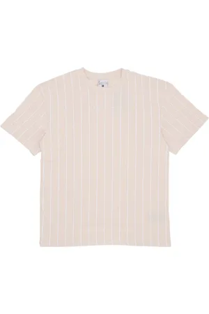 Karl Kani Top, Herre, , XL, Bomuld, Essentiel Pinstripe Tee T-shirt