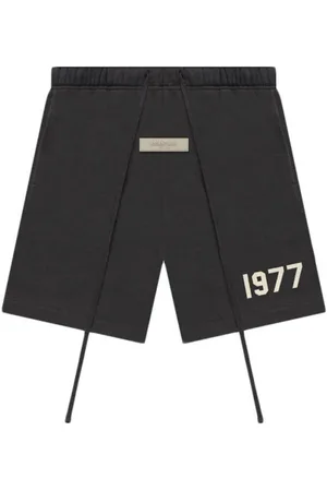 FEAR OF GOD Shorts, Herre, Sort, M, Uld, Mørk Havregryn Essentials Shorts 1977 Iron