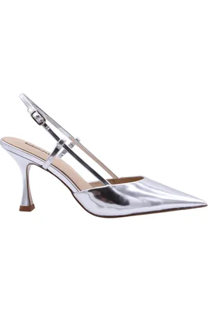 Lola Cruz Sko, Dame, Grå, 40 EU, Lysblå Slingback Sandaler