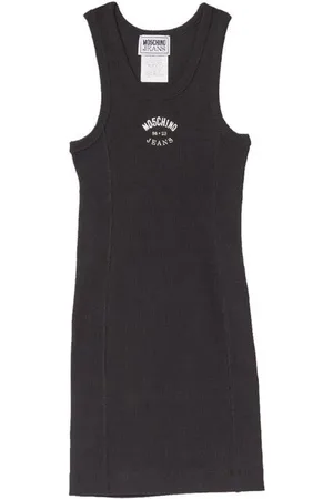 Moschino Kjole, Dame, Sort, S, Sorte Kjoler til Kvinder