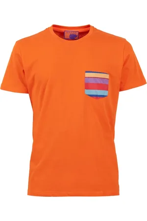 Gallo Top, Herre, , 2XL, Bomuld, Mænds ensfarvet bomulds T-shirt med flerfarvet brystlomme