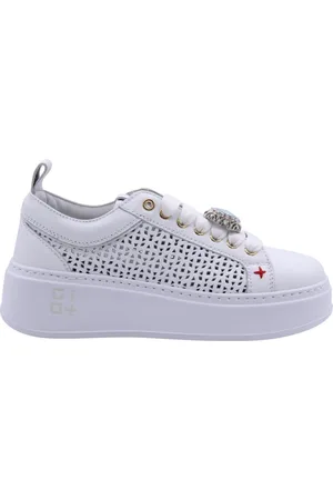Gio+ Sko, Dame, Hvid, 37 EU, Uld, Dunlop Sneaker