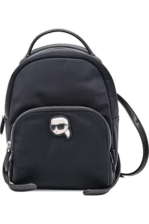 Karl Lagerfeld Taske, Dame, Sort, ONE SIZE, Nylon, Ikon Nylon Lille Rygsæk