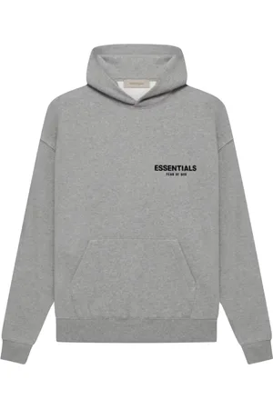 FEAR OF GOD Sweathshirts & Hoodies, Herre, Grå, S, Bomuld, Dark Oatmeal Hoodie Ss22 Limited Edition
