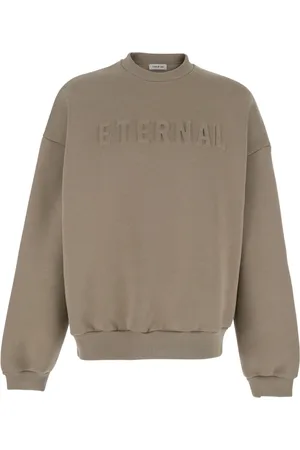FEAR OF GOD Sweathshirts & Hoodies, Herre, , M, Bomuld, Eternal Crewneck Sweater med Broderi