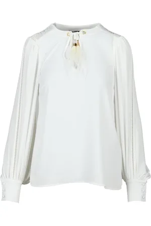Liu Jo Bluser & Skjorter, Dame, Hvid, XS, Polyester, Elegant Polyester Skjorte