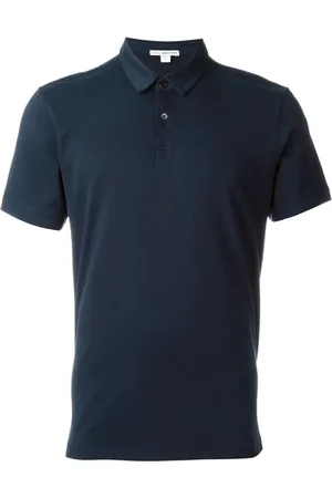 James Perse Top, Herre, Blå, M, Polo Bluser