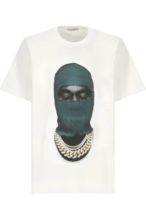 Ih Nom Uh Nit Top, Herre, Hvid, M, Bomuld, Hvid Bomulds T-shirt med Print