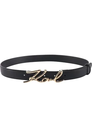 Karl Lagerfeld Tilbehør, Dame, Sort, M, Uld, Bælter Sort