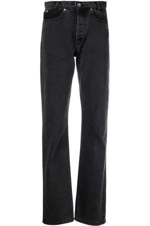 Paco rabanne Jeans, Dame, Sort, L, Bomuld, Sort Afslappet Jeans til Kvinder