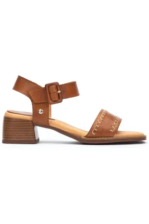 Pikolinos Sko, Dame, Brun, 42 EU, Uld, Komfortabel damesandal - brun