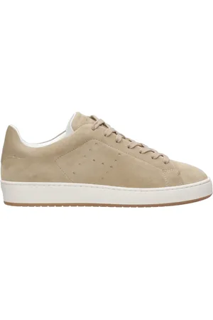 Hogan Sko, Herre, , 40 1/2 EU, Læder, Suede Læder Sneakers med Fletlukning