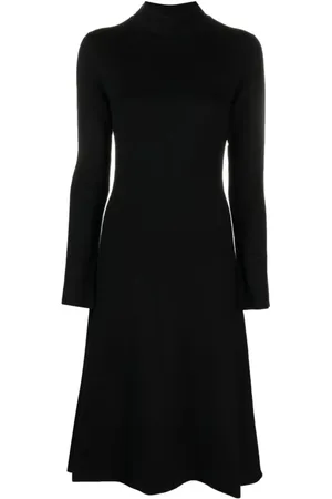 Joseph Kjole, Dame, Sort, XS, Nylon, Sort Silke Maxi Kjole