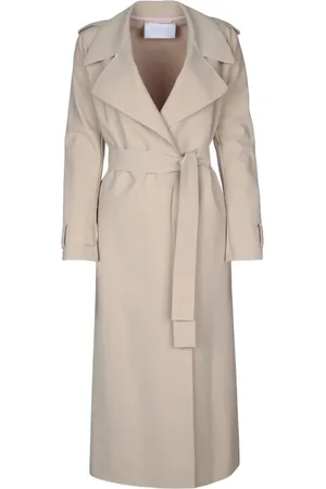 Harris Wharf London Frakke, Dame, , XS, Dame Lang Trenchcoat