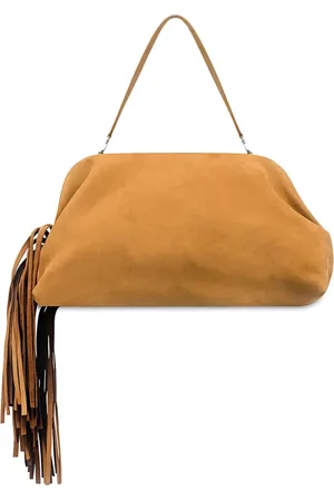 Serafini Taske, Dame, Brun, ONE SIZE, Brun Frynser Pochette Taske