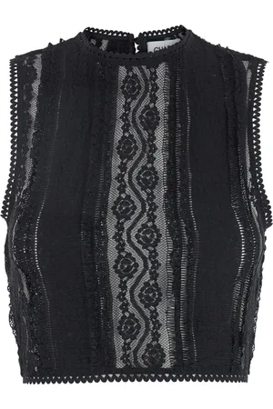 CHARO RUIZ IBIZA Top, Dame, Sort, S, Bomuld, Sort Asteria Top