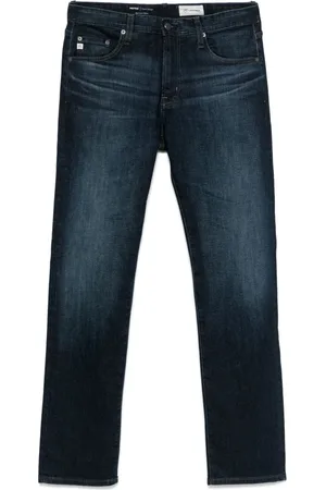 Adriano Goldschmied Jeans, Herre, Blå, W33, Klassiske Straight Jeans