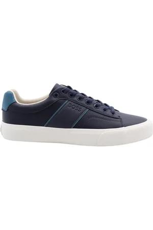 HUGO BOSS Sko, Herre, Blå, 43 EU, Vandtæt Sneaker til Mænd og Kvinder