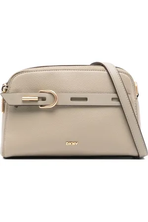 DKNY Taske, Dame, Brun, ONE SIZE, Læder, Brun Læder Crossbody Taske