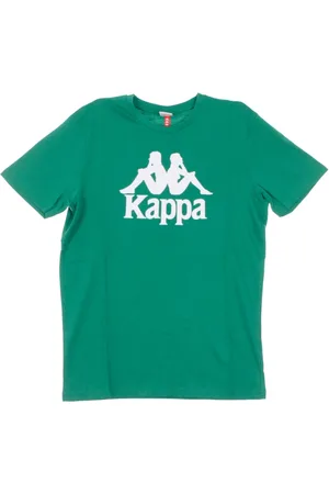 Kappa Top, Herre, Grøn, XL, Slim Fit Grøn/Hvid Herre T-shirt