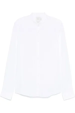 Calvin Klein Skjorte, Herre, Hvid, M, Hvid Button-Up Skjorte Langærmet