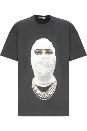 Ih Nom Uh Nit Top, Herre, Grå, L, Bomuld, Grå Bomuldst-shirt med Print