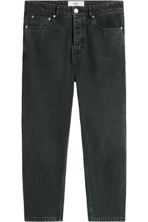 Ami Jeans, Herre, Sort, W30, Bomuld, Casual Sort Bomuld Bukser