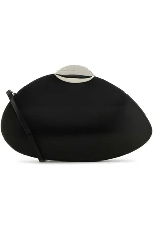 BENEDETTA BRUZZICHES Taske, Dame, Sort, ONE SIZE, Læder, Sort læderclutch taske