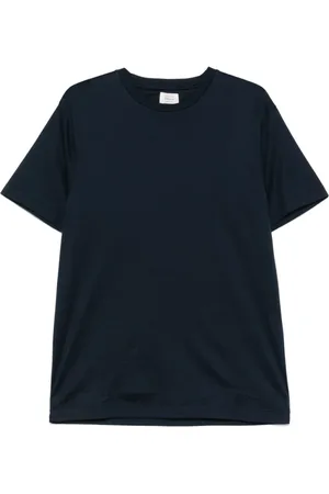 Daniele Fiesoli Top, Herre, Blå, XL, Blå Oxford Crew Neck T-shirts Polos