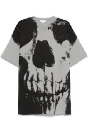 Alexander McQueen Top, Herre, Flerfarvet, L, Bomuld, Afslappet Bomuld T-shirt