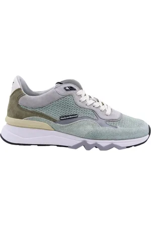 Floris van Bommel Sko, Herre, Grøn, 42 1/2 EU, Afslappet Sneaker DE Zager 02.55