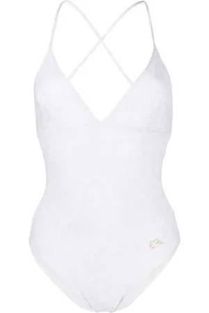 Etro Badetøj, Dame, Hvid, XS, Uld, Bikinis