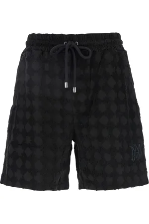 AMIRI Shorts, Herre, Sort, M, Bomuld, Sort Toweling Shorts