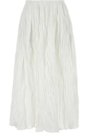 CO Nederdel, Dame, Hvid, XS, Polyester, Hvid Polyesterblandingsnederdel