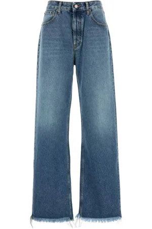 Alessandra Rich Jeans, Dame, Blå, W26, Denim, Denim Jeans til Mænd og Kvinder