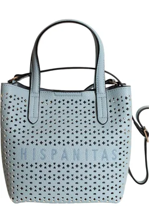 Hispanitas Taske, Dame, Blå, ONE SIZE, Uld, Stilfuld Crossbody Taske AYX Handtas
