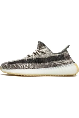 Yeezy Sko, unisex, Flerfarvet, 42 2/3 EU, Uld, Marmoreret Sort Hvid Grå Boost Sneaker