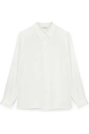 Fiorella rubino Bluser & Skjorter, Dame, Hvid, 5XL, Skjorte med Lenzing™ Ecovero™ Viskose