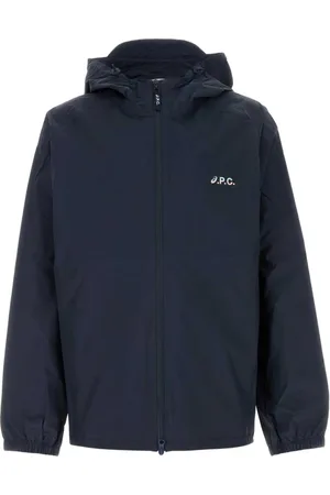 A.P.C. Sport, Herre, Blå, L, Polyester, Navy Meadow Jakker