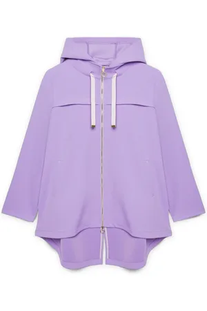 Fiorella rubino Jakke, Dame, Lilla, 7XL, Polyester, Parka med hætte