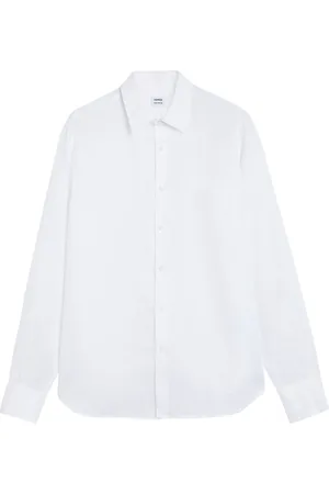 Aspesi Skjorte, Herre, Hvid, XL, Linned, Linnedskjorte Model Sedici