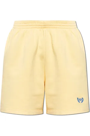 Balenciaga Shorts, Herre, Gul, XS, Bomuld, Shorts med en vintageeffekt