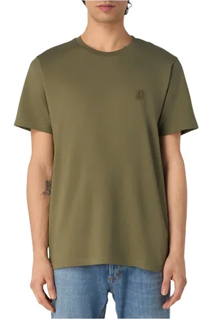 Dondup Top, Herre, Grøn, S, Bomuld, Bomuld T-shirt