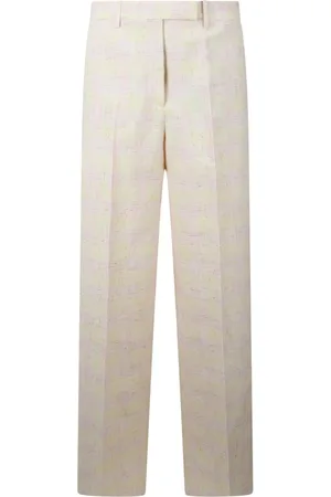 Etro Bukser, Dame, , S, Linned, Flammet Linnedblandings Palazzo Bukser